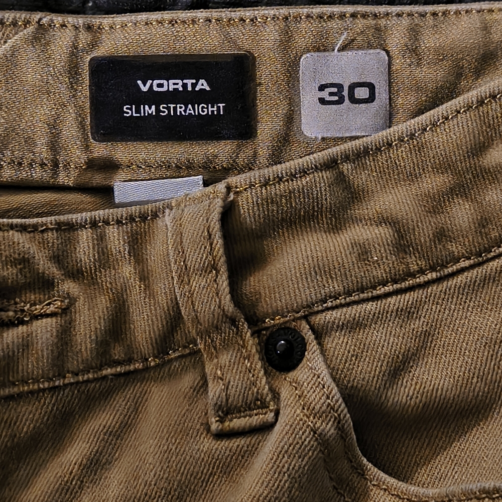 Volcom Straight Leg Jeans - Brown
